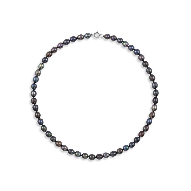 Peacock Pearl Necklace